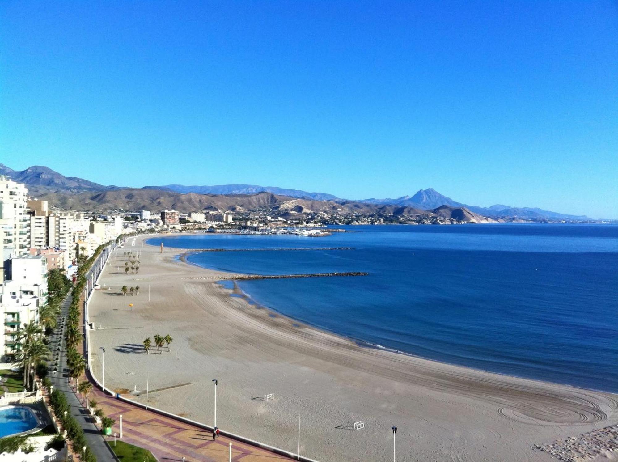 Apartamento Moderno Con Piscina Garaje Wifi Ac El Campello Exteriér fotografie